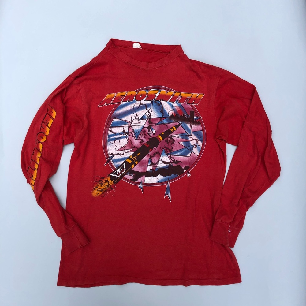 Vintage Aerosmith 1986 Tour T Shirt